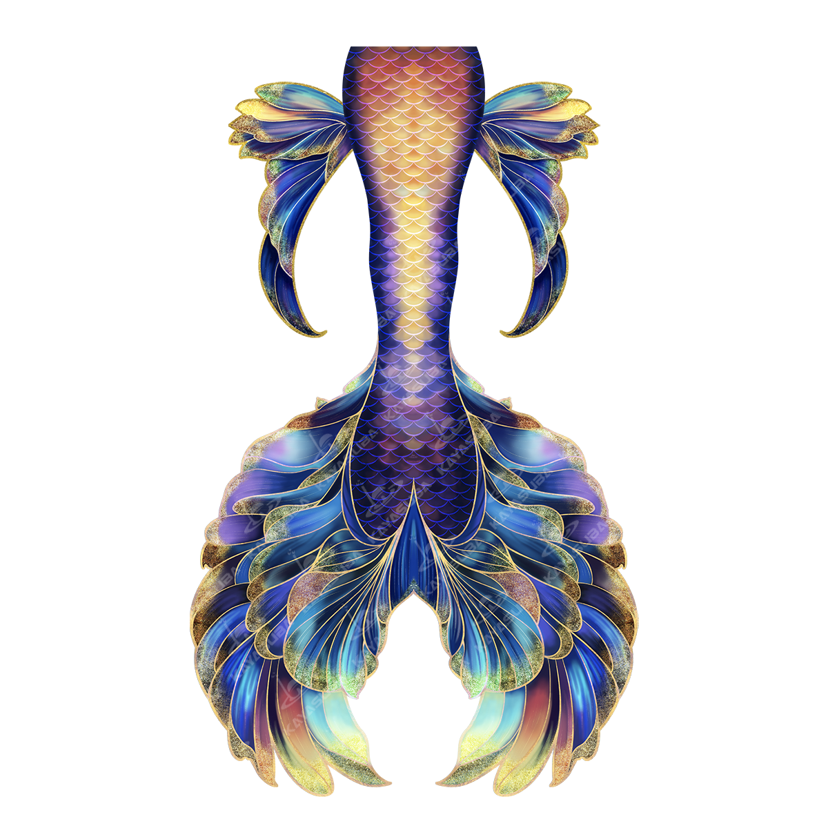 Wisteria Mermaid Tail