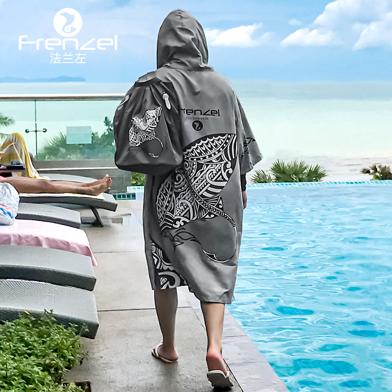 Frenzel Adult Quick-Dry Bathrobe MANTA