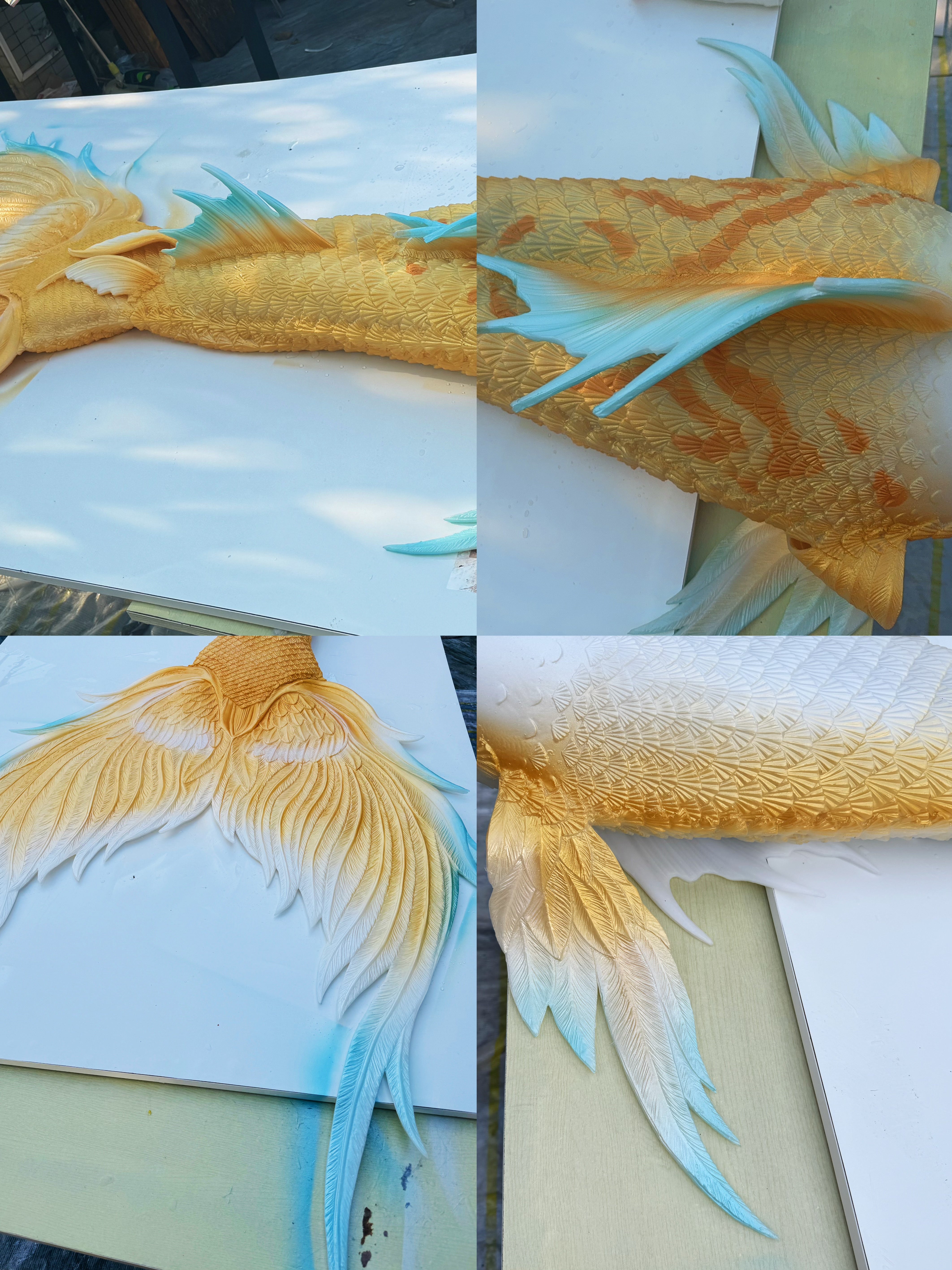 Angel’s Wing Silicone Mermaid Tail