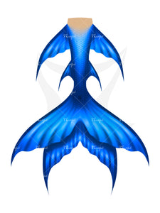 Mertiful Pure Classics Mermaid Tail Blue