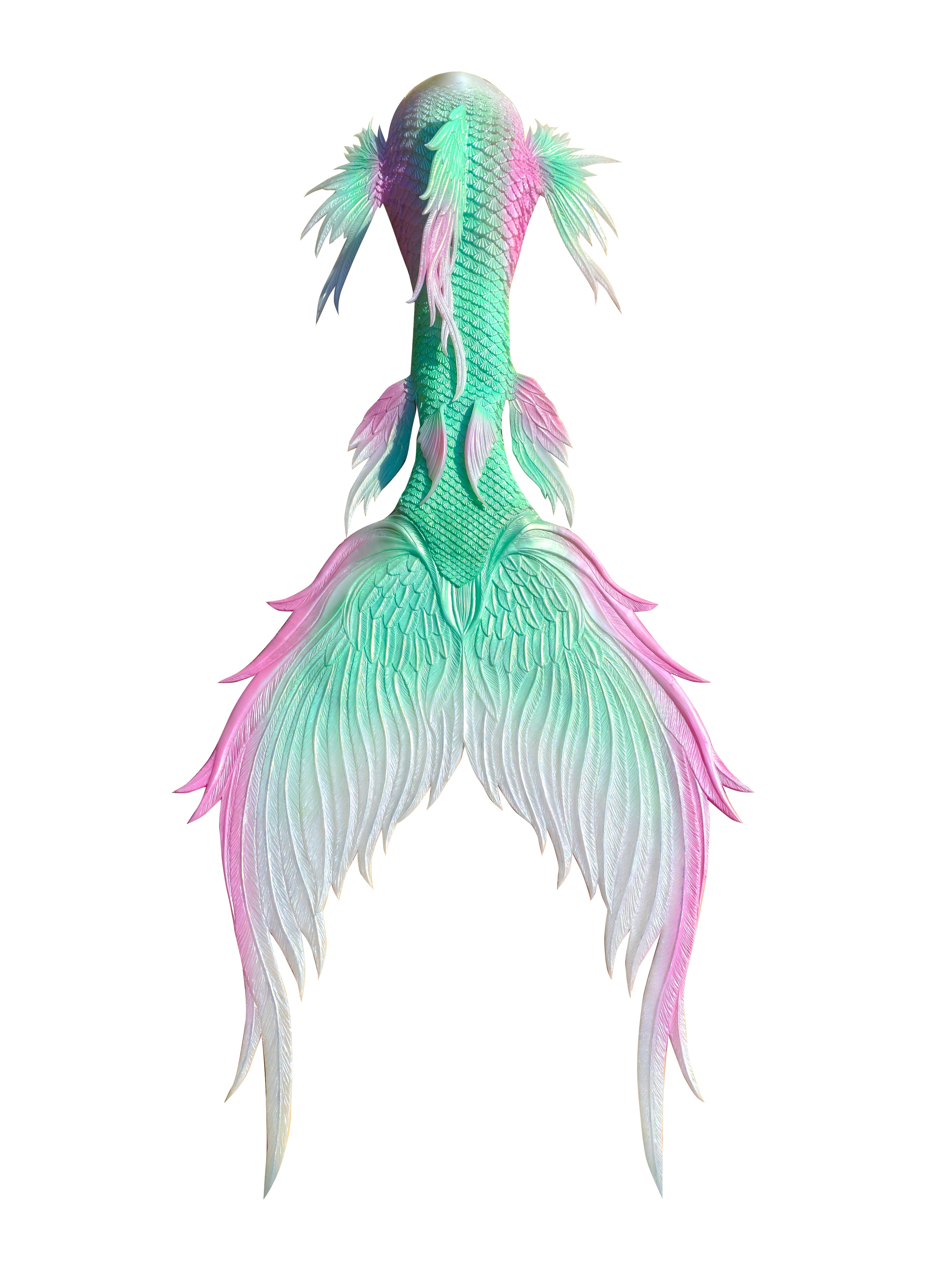 Angel’s Wing Silicone Mermaid Tail