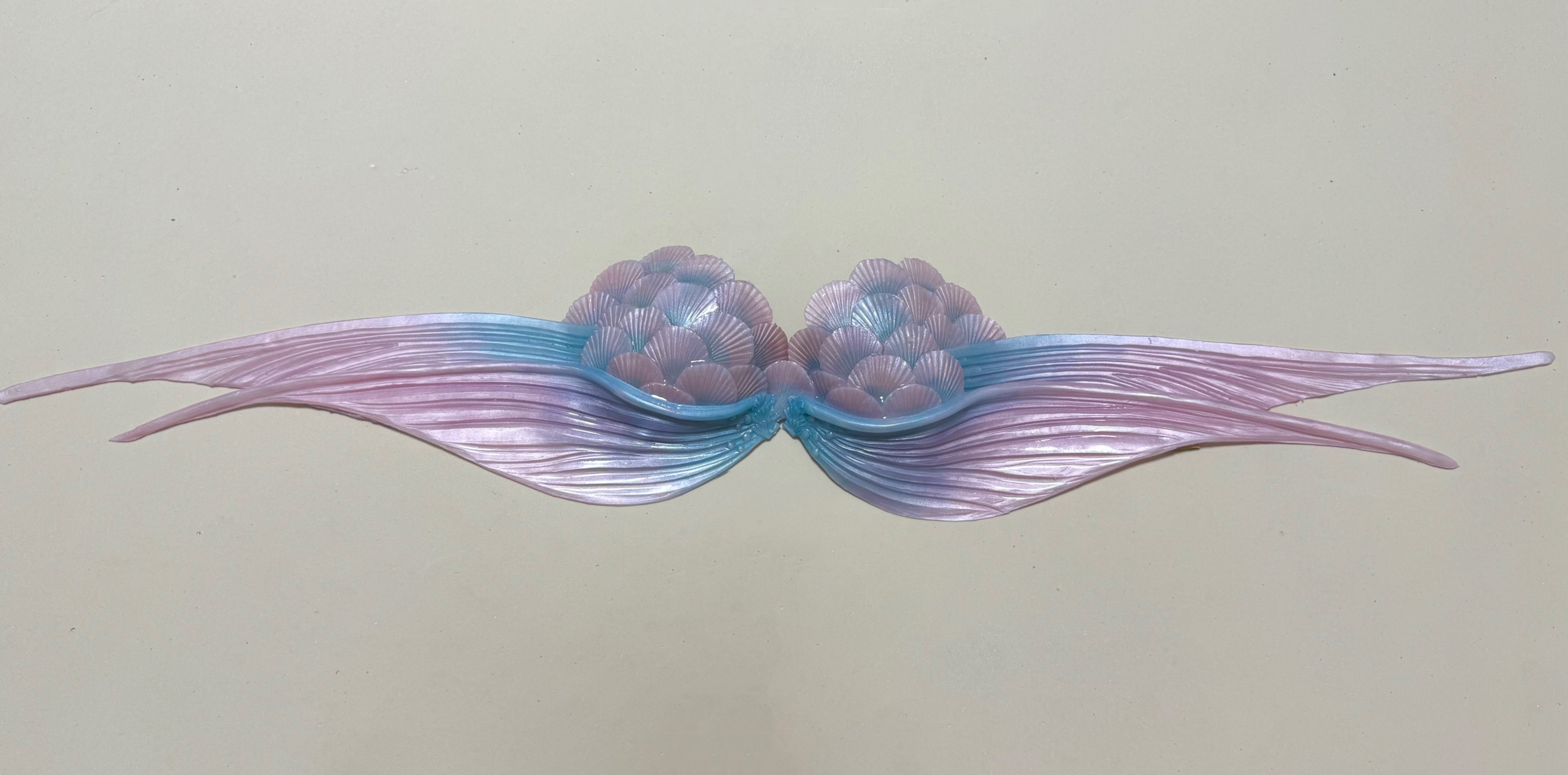 QIANZHI Weaving Silicone Mermaid Top