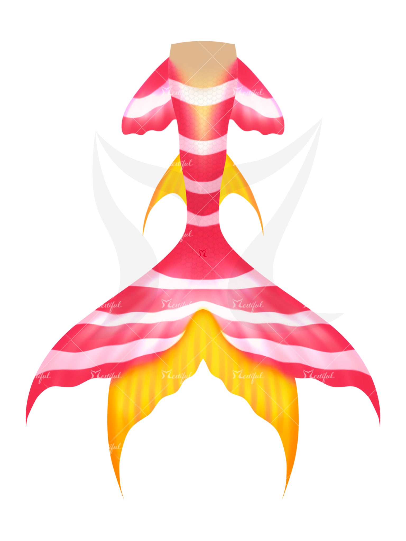 Mertiful Topical Splash Mermaid Tail No.7